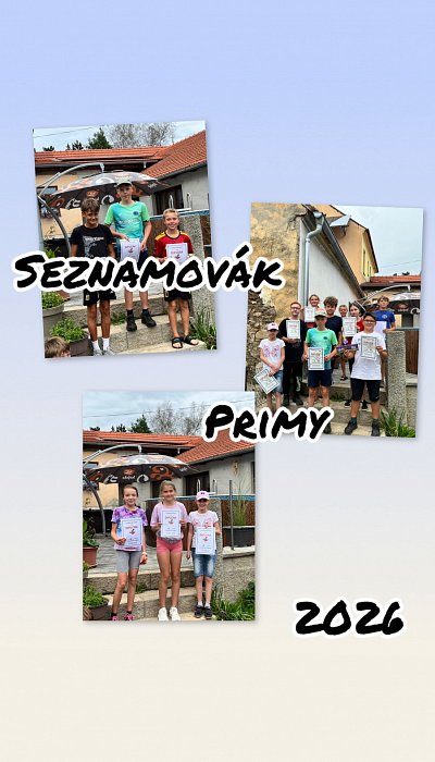 Seznamovák primy 2026