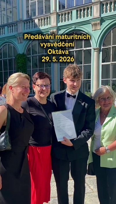 Maturitní vysvědčení 2026 - O