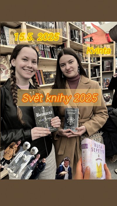 Svět knihy 2025 - kvinta